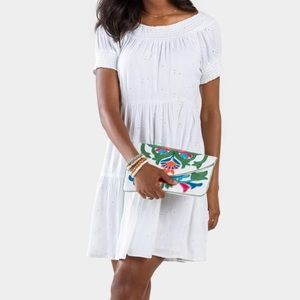 Gamora Smocked Eyelet Dress